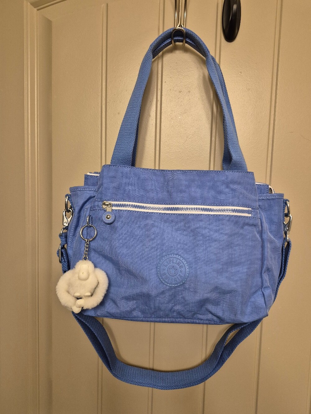 Kippling Elysia Shoulder Bag Cocktail Blue